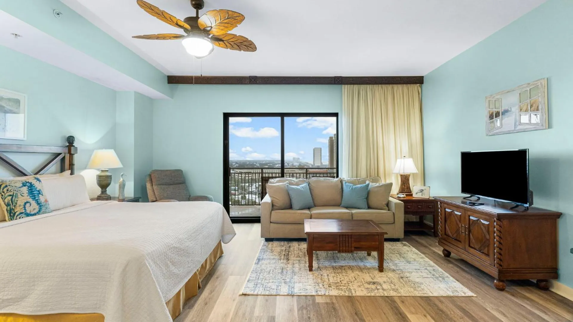 Origin 1129 - Studio King Gulf View - Partial Gulf View By Beach Haven Vacation Rentals Panama City Beach USA